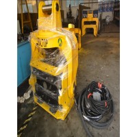 hydraulic pile driver, piling machine, excavator type pile hammer, piling equipment.