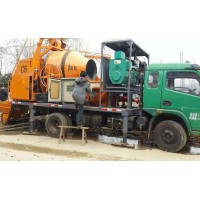 truck concrete mixer pump, upload of concrete mixer pump
